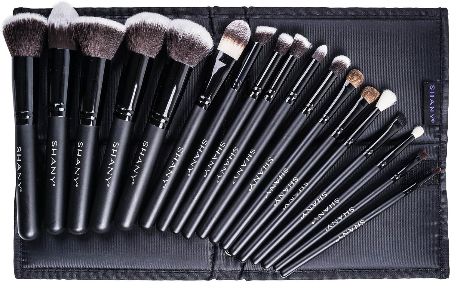 Artisan'S Easel 18 Piece Elite Cosmetics Brush Collection, Black